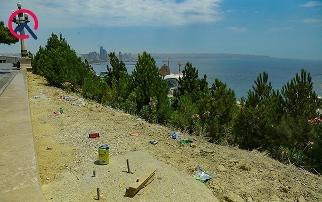 Turistin gördüyü zibillik...